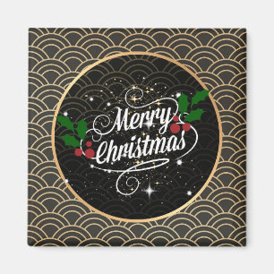 God jul, populär design magnet