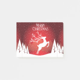 God jul post-it block