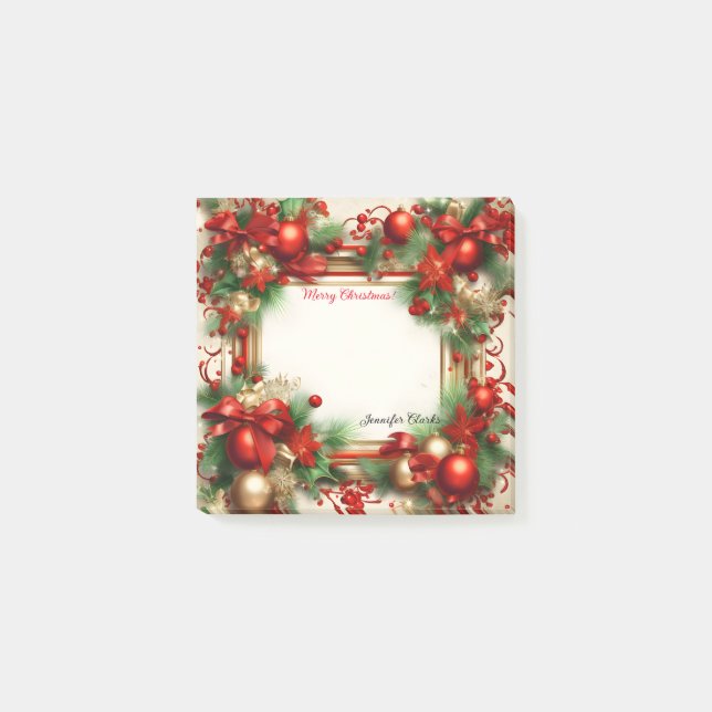 God jul post-it block (Framsida)