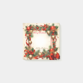 God jul post-it block