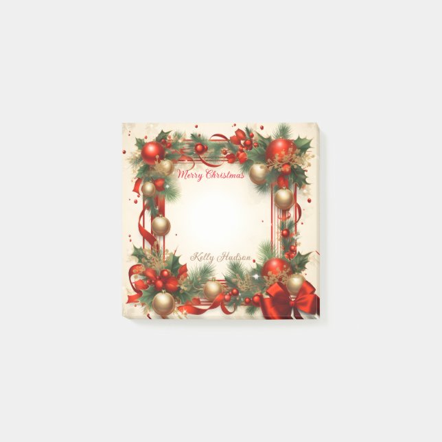 God jul post-it block (Framsida)