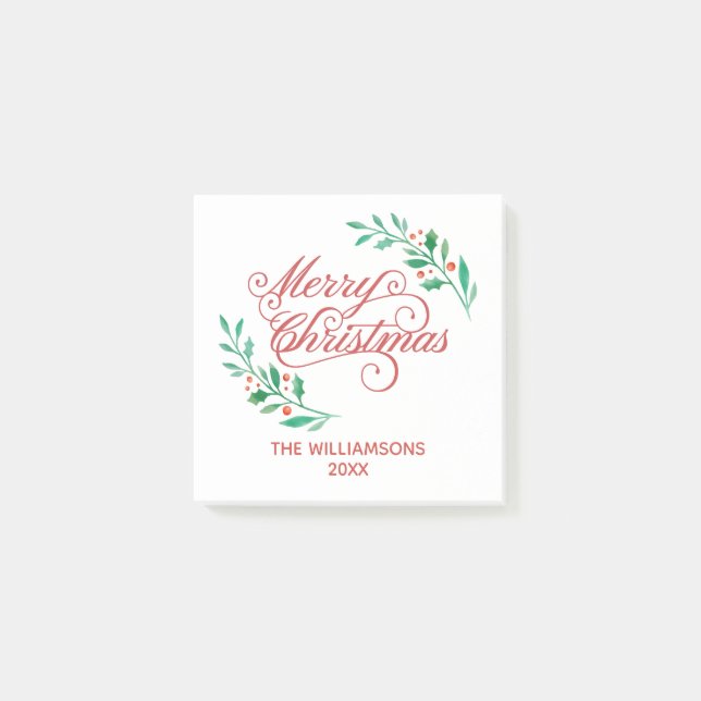 God Jul  Post-it Block (Framsida)