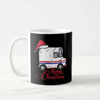 God jul Postal Lastbil Mail Carrier Gift San Kaffemugg