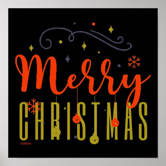 GOD JUL POSTER (Framsidan)