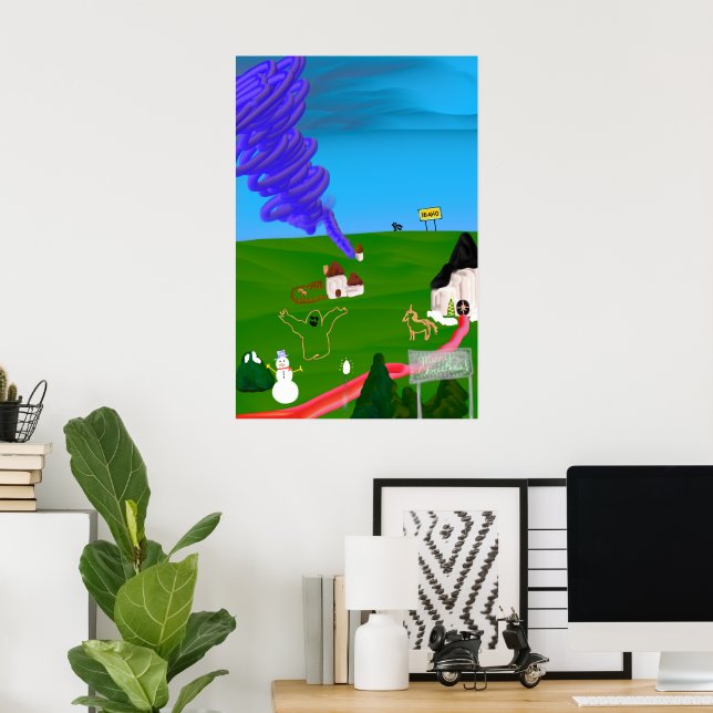 GOD JUL! POSTER (Hemmakontoret)