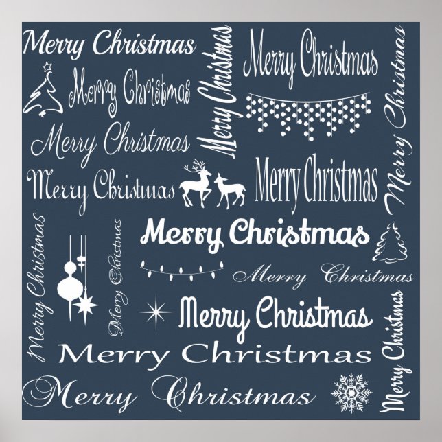 God jul poster (Framsidan)