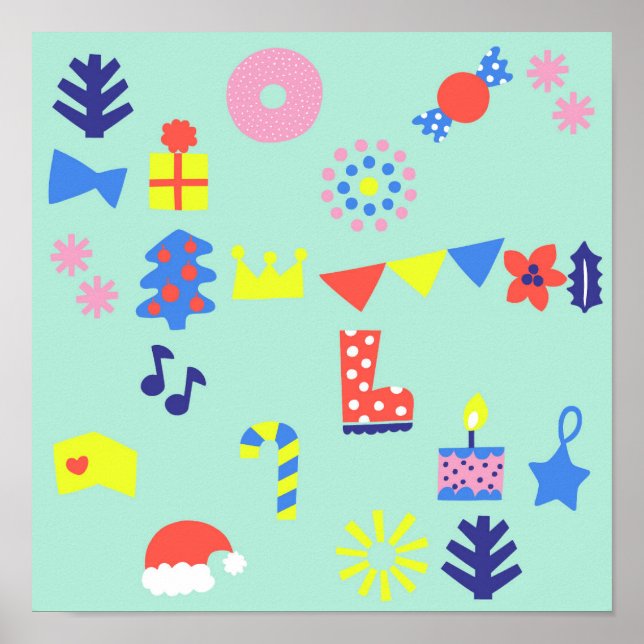 GOD JUL Poster (Framsidan)