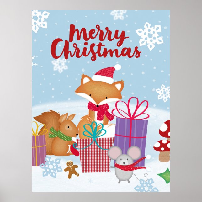 God jul poster (Framsidan)