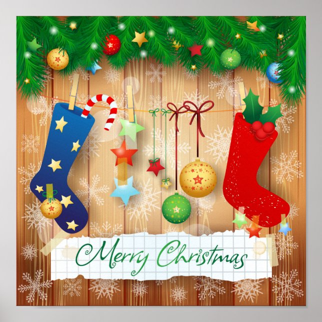 God jul poster (Framsidan)