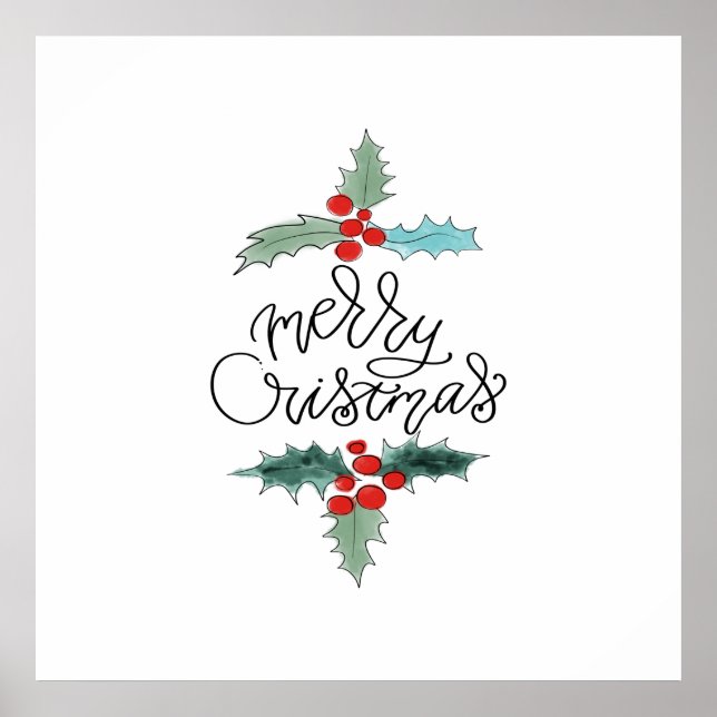 God jul poster (Framsidan)