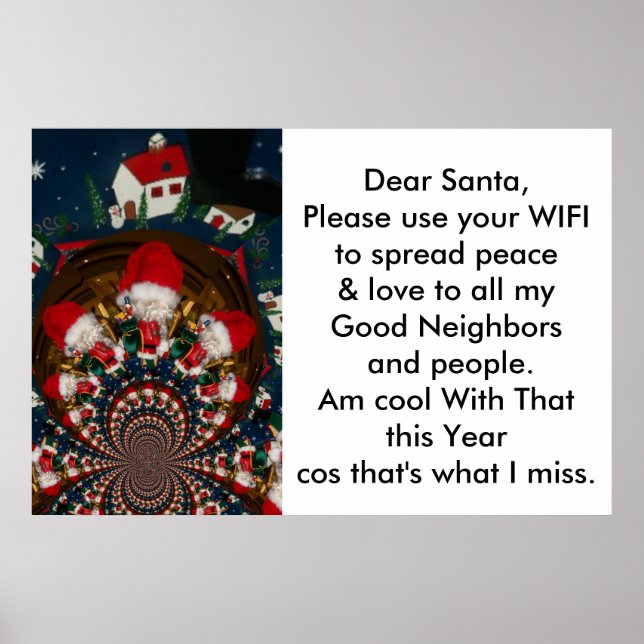 God jul Poster (Framsidan)