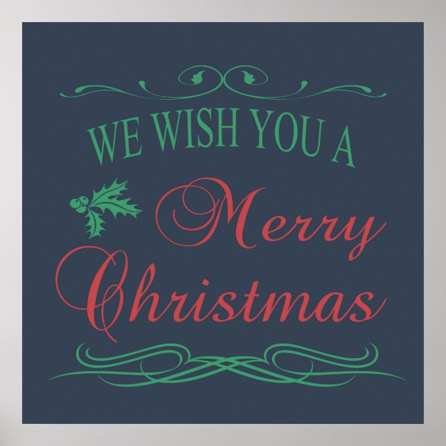 God jul poster (Framsidan)