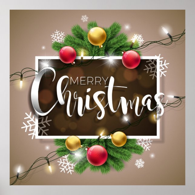 God jul Poster (Framsidan)