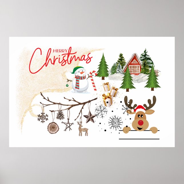 God jul poster (Framsidan)