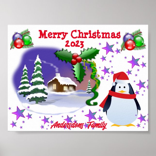 God jul Poster (Framsidan)