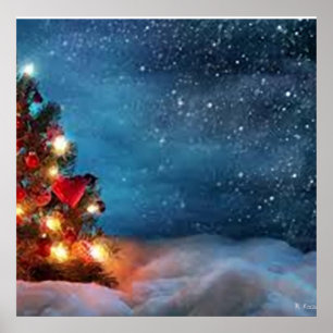 God jul Póster Poster