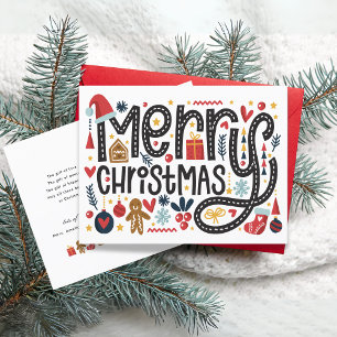 God jul Postkort för helgdagar Helg Vykort