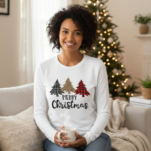 God jul Pput Julgranar T Shirt