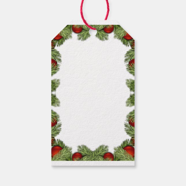 God jul presentetikett (Baksidan)
