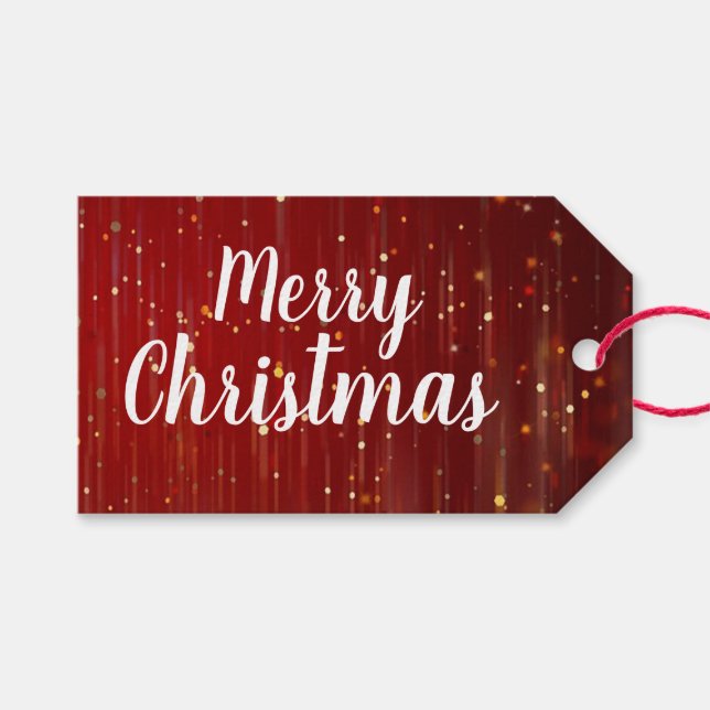 God jul presentetikett (Framsidan (Horisontell))
