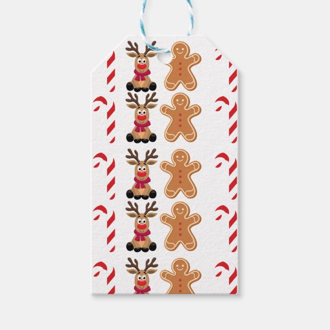 God jul presentetikett (Framsidan)