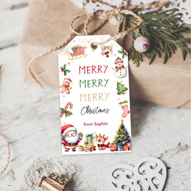 God Jul Presentetikett (Skapare uppladdad)