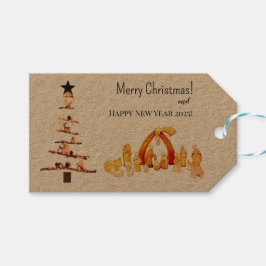 God jul! presentetikett