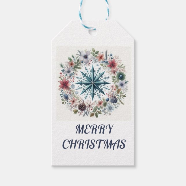 God jul presentetikett (Framsidan)