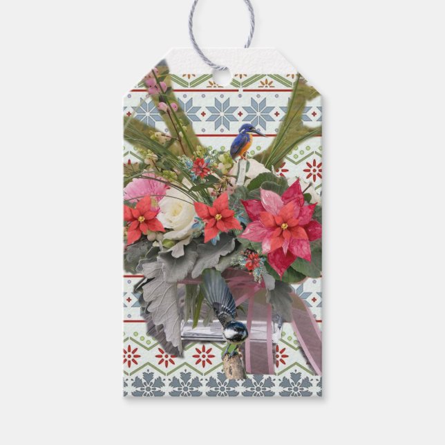 God jul! presentetikett (Framsidan)