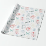 God jul-presentlådan mönster i färgämnet vintage presentpapper<br><div class="desc">God jul-presentlådan mönster i färgämnet vintage</div>