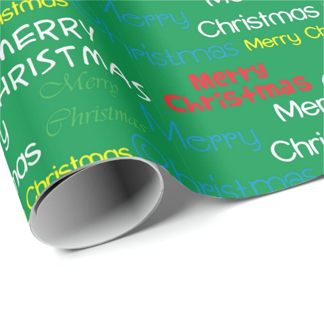 God jul presentpapper (Rullad Hörn)