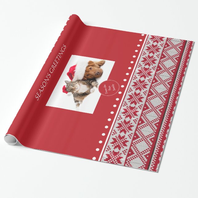 God jul presentpapper (Utrullad)