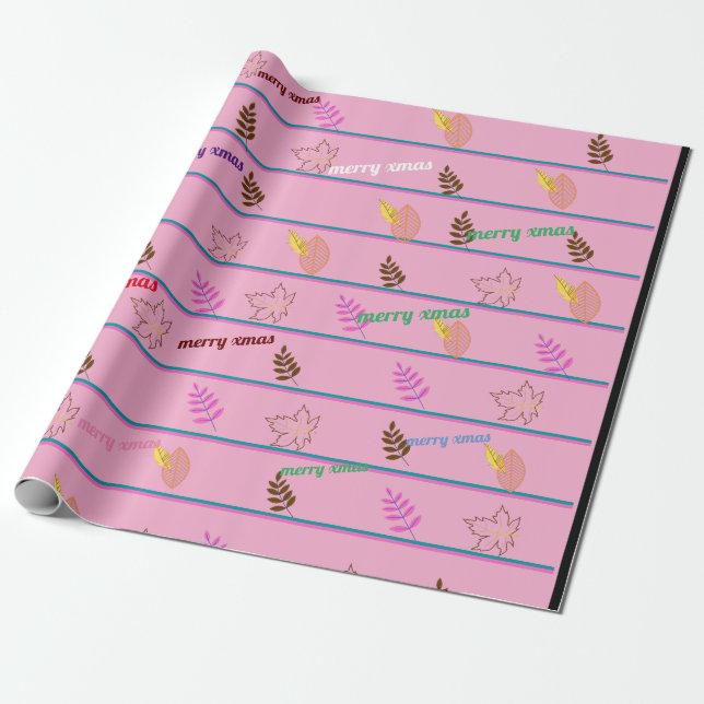 God Jul  Presentpapper (Utrullad)