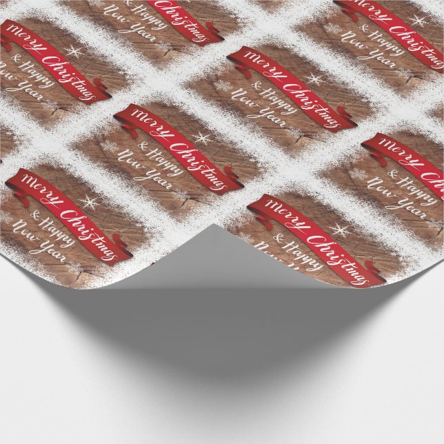 God jul presentpapper (Hörn)