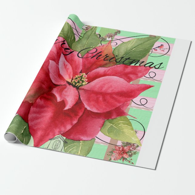 God jul presentpapper (Utrullad)