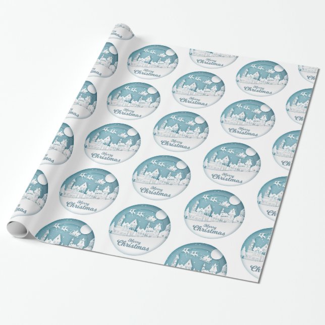 God jul presentpapper (Utrullad)