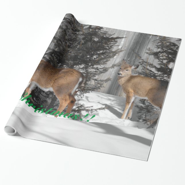God jul presentpapper (Utrullad)