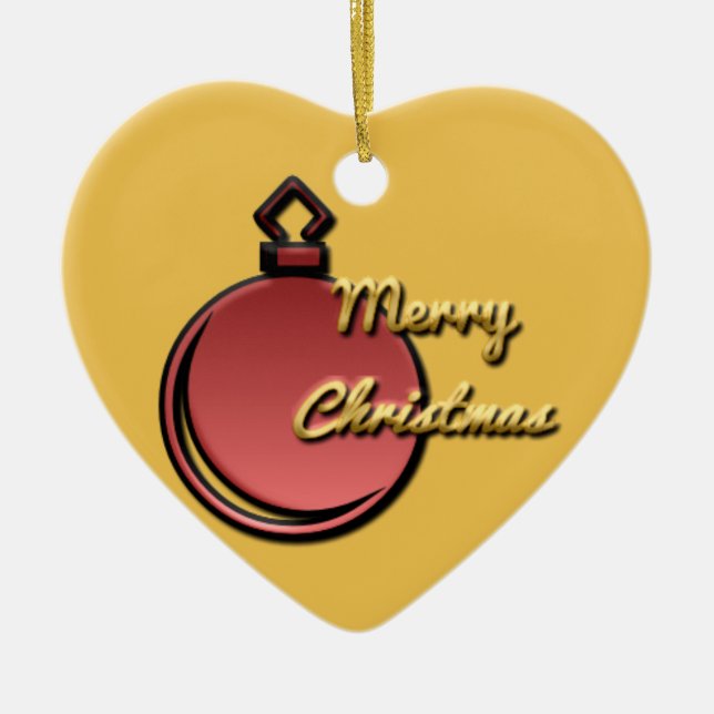 God jul, prydnadsföremål, till salu! julgransprydnad keramik (Framsidan)