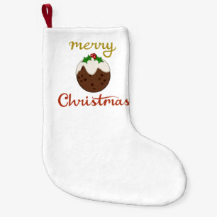 God jul+Pudding Design Liten Julstrumpa