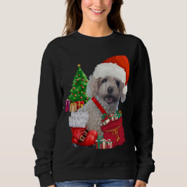 God jul Pudel Sweatshirt T Shirt