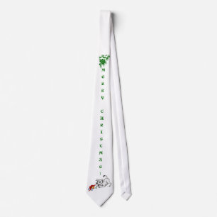 God jul! Puppy med Bell och Boll Slips