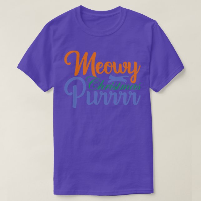 God jul purrr t shirt (Design framsida)