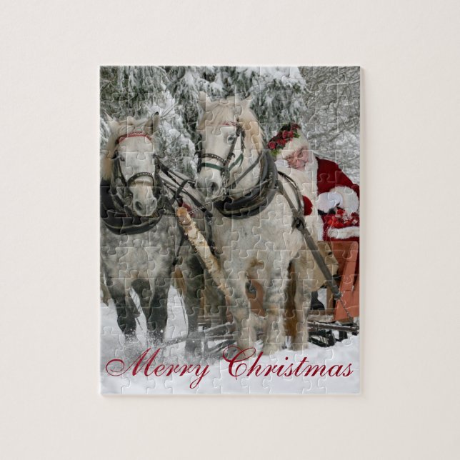 God jul Puzzle-spel Pussel (Vertikal)