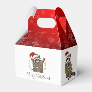 God jul Racoon-favoritruta Presentaskar