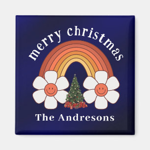 God jul Rainbow Personlig Magnet