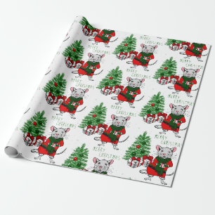 god jul råtta presentpapper