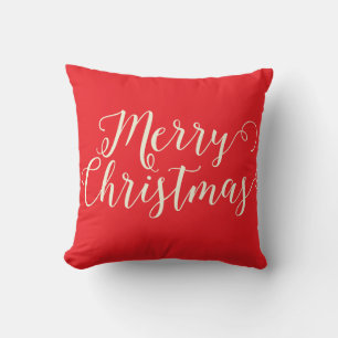 God jul Red Beige jul Kudde