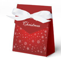 God jul Red Festive Gift Box