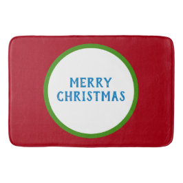 God jul Red Grönt Blue Badrumsmatta