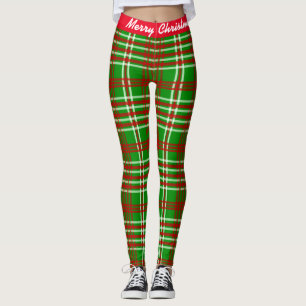 god jul Red & Grönt Play Leggings